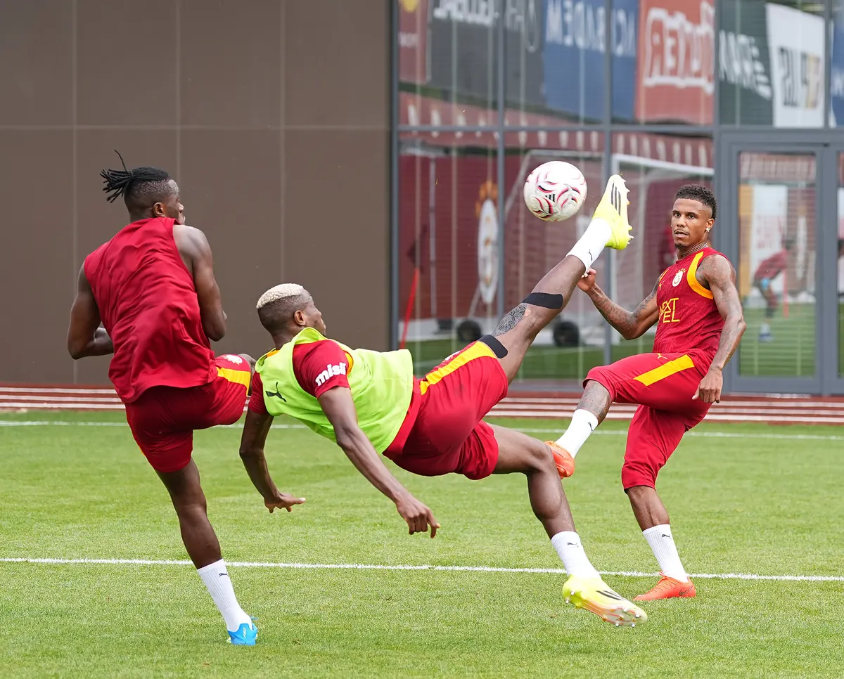 Galatasaray'da Çorum FK maçı hazırlıkları sürüyor