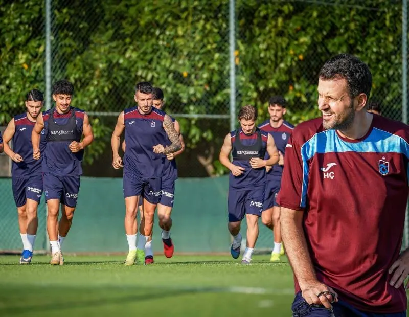 Trabzonspor'da Gençlerbirliği hazırlıkları Çimşir'le başladı