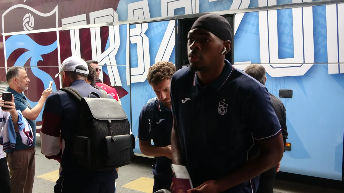 Trabzonspor, Ferencvaroş rövanşı için Macaristan'da