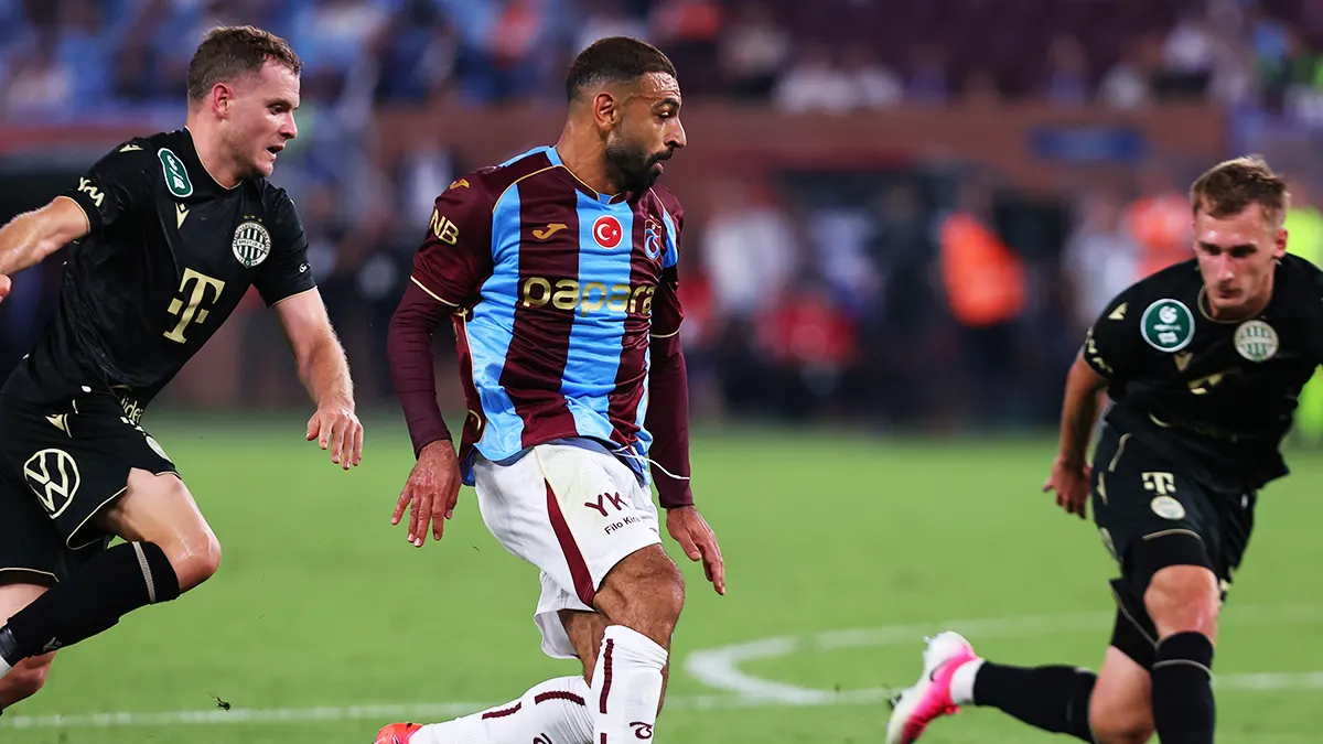 Trabzonspor, sahasında Ferencvaros'a 1-0 kaybetti